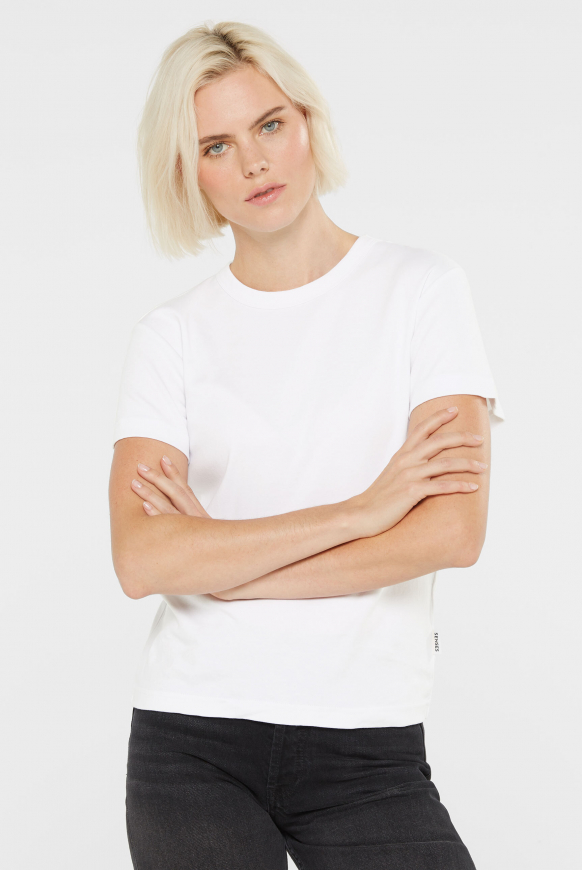 Basic T-Shirt TIM:NA aus Interlock-Jersey