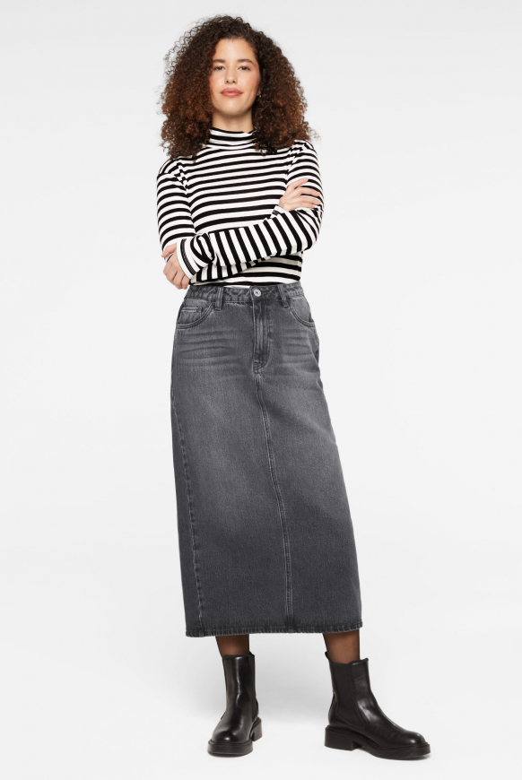 Jeansrock in Midilänge