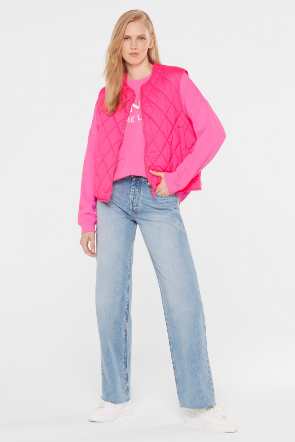 Leichte Steppweste O:YA mit Zipper