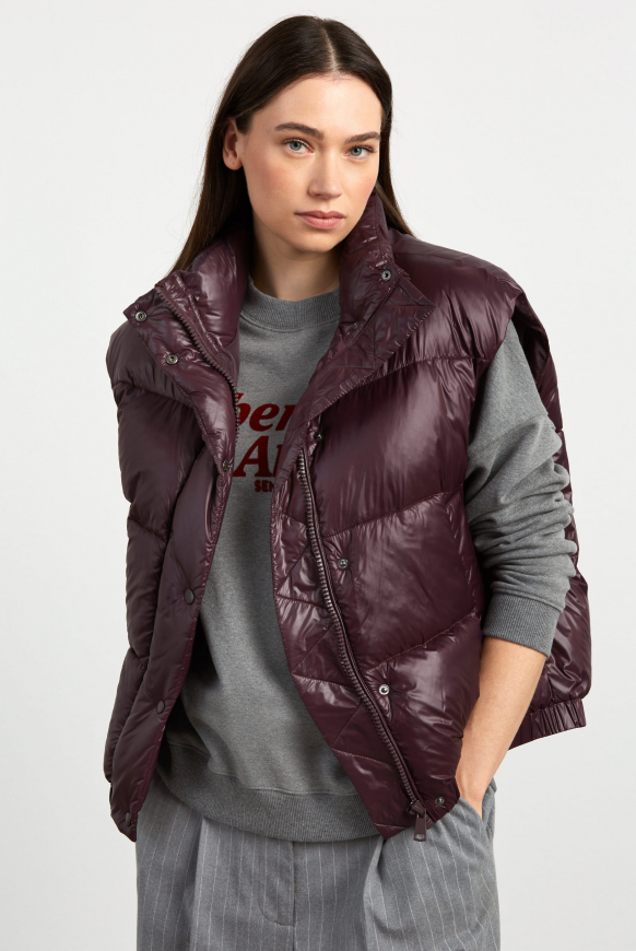 Sweatshirt Oversized mit Flockprint