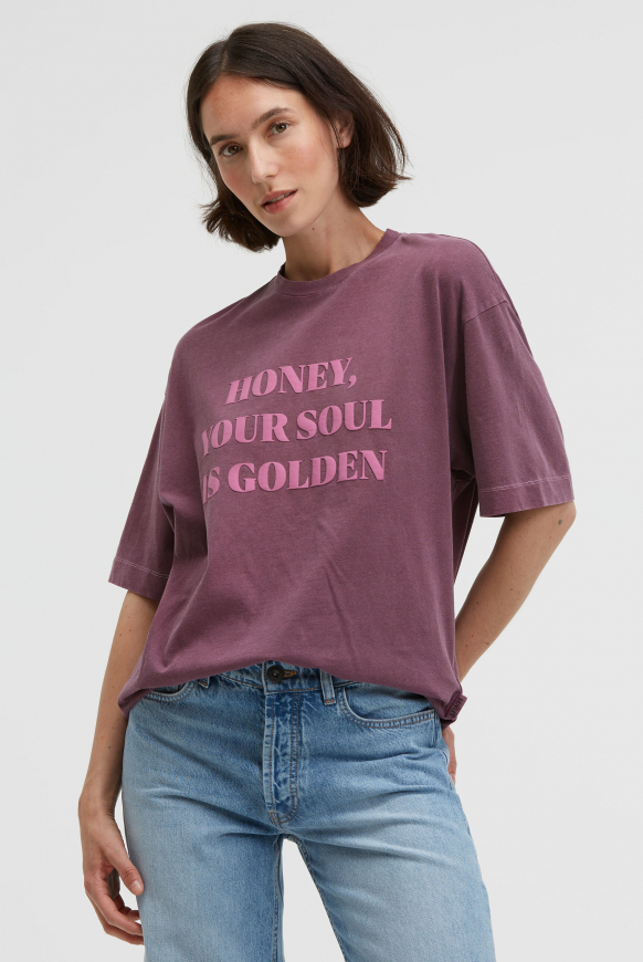 T-Shirt TE:CLA Oversized mit Wording Print