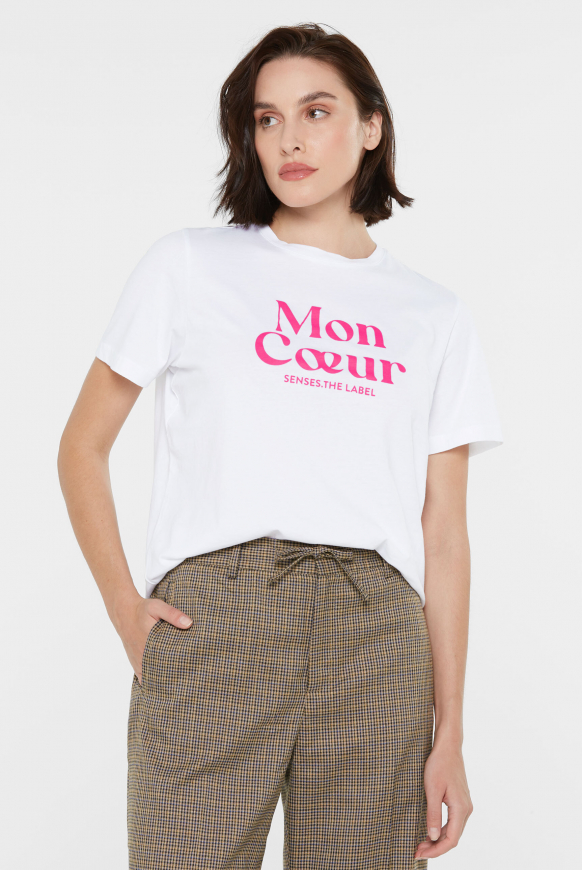 T-Shirt TUL:IP mit Wording Print