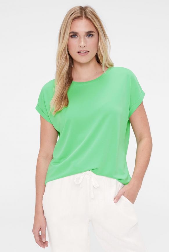 Ärmelloses Shirt mit Rundhalsausschnitt simply green