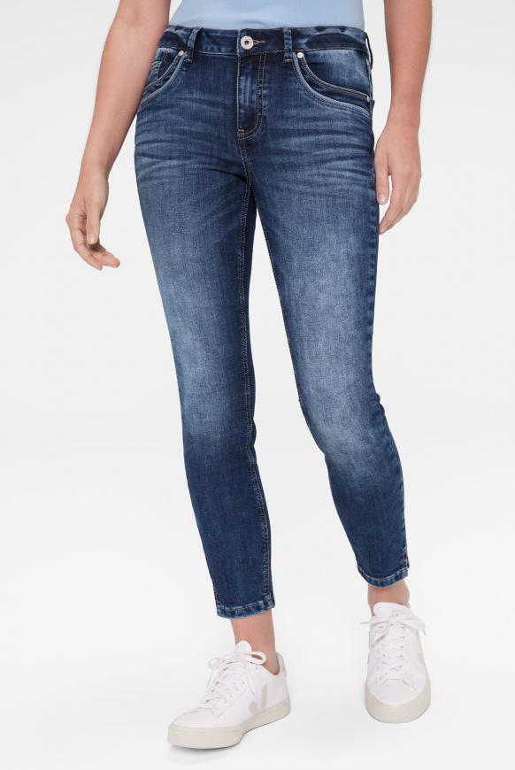 Jeans MI:RA aus Stretch-Denim deep blue