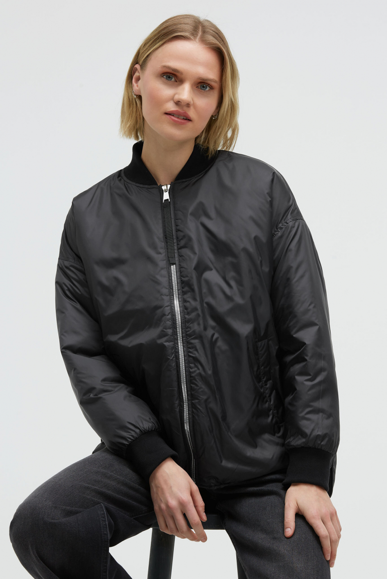Blouson OPTI:MIST im Aviator-Stil black