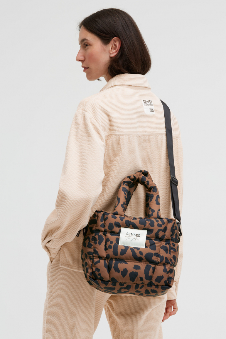 Crossbody Puffer Bag AS:KA leo brown