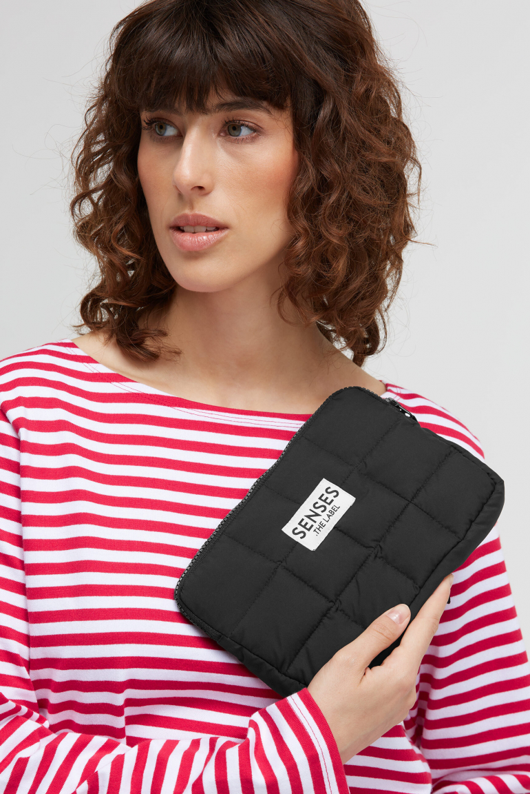 Puffer Beauty Bag ALLI:SON black