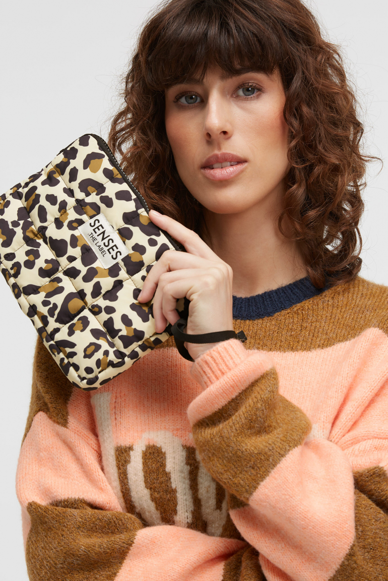 Puffer Beauty Bag ALLI:SON leo