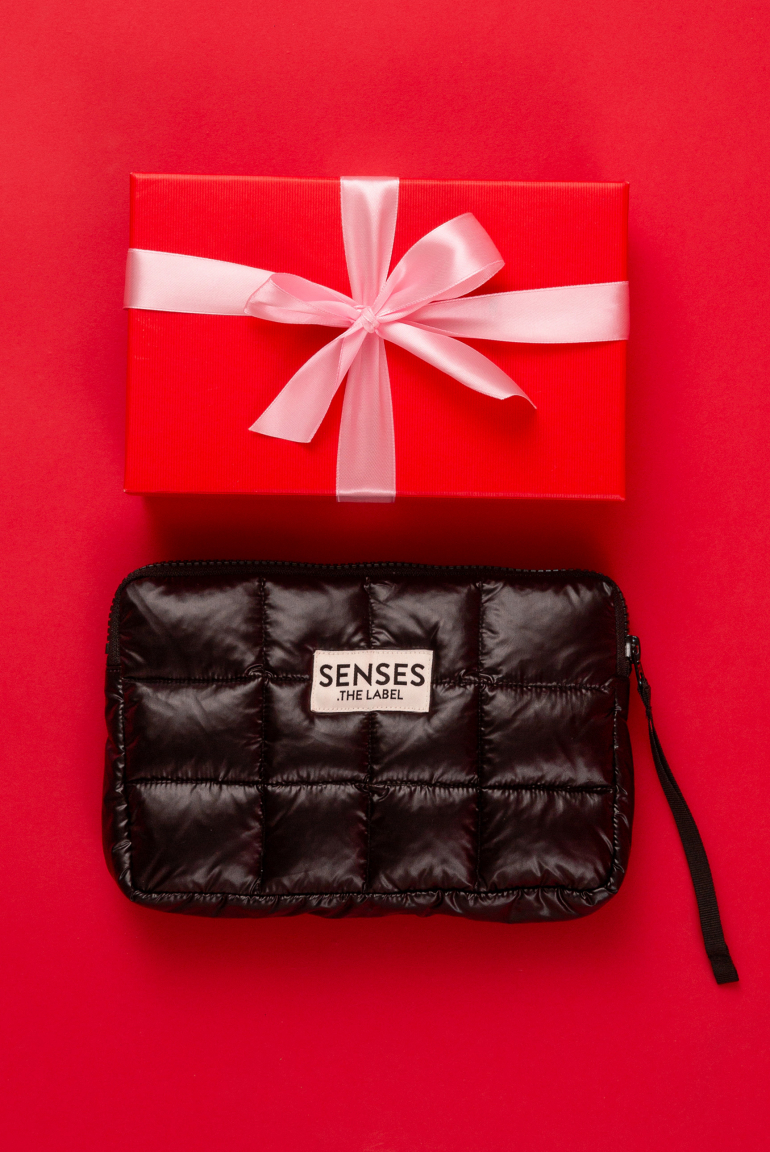 Puffer Beauty Bag ALLI:SON black