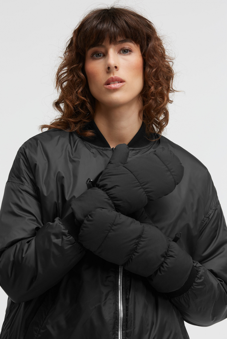 Puffer Gloves AL:VARO black