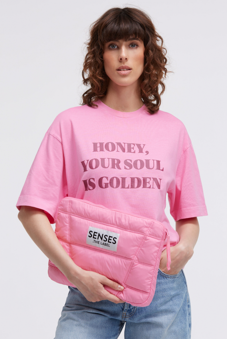 Puffer Tablet Case AM:AL rose pink