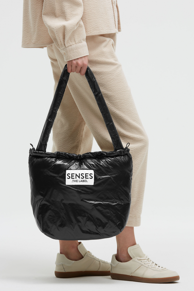 Puffer Tote Bag AD:NA black