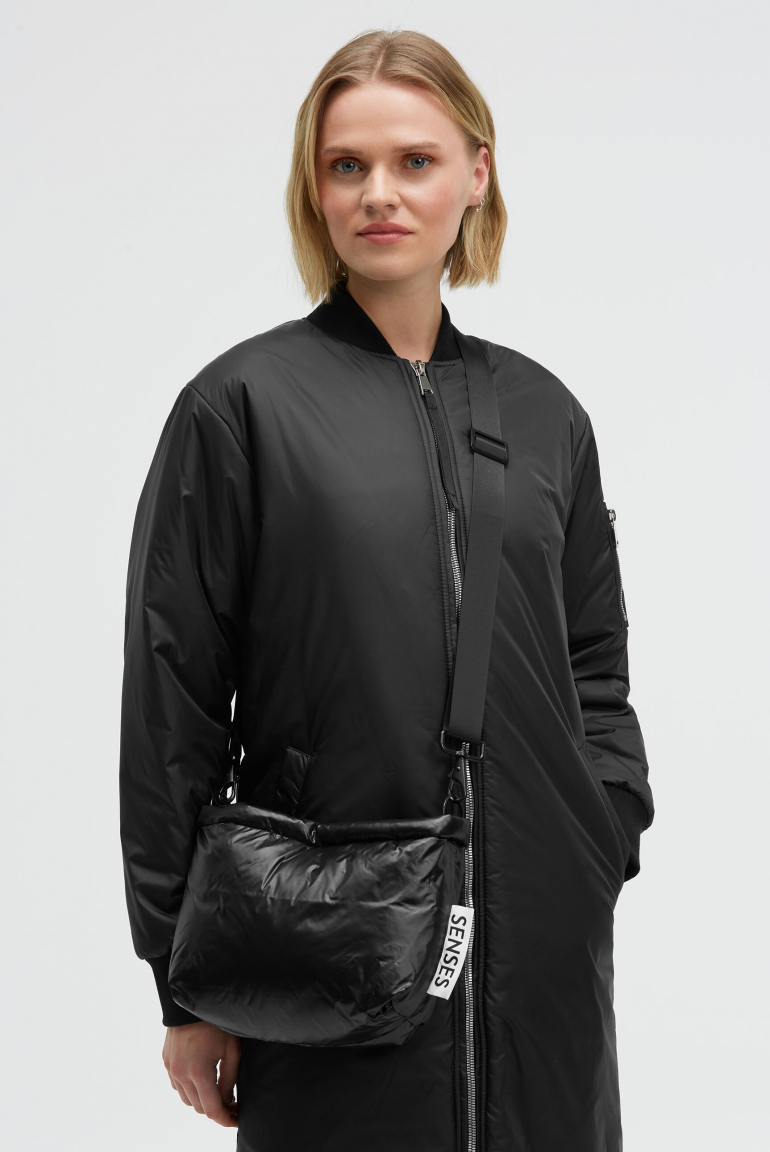 Puffer Tote Bag AD:NI Small black