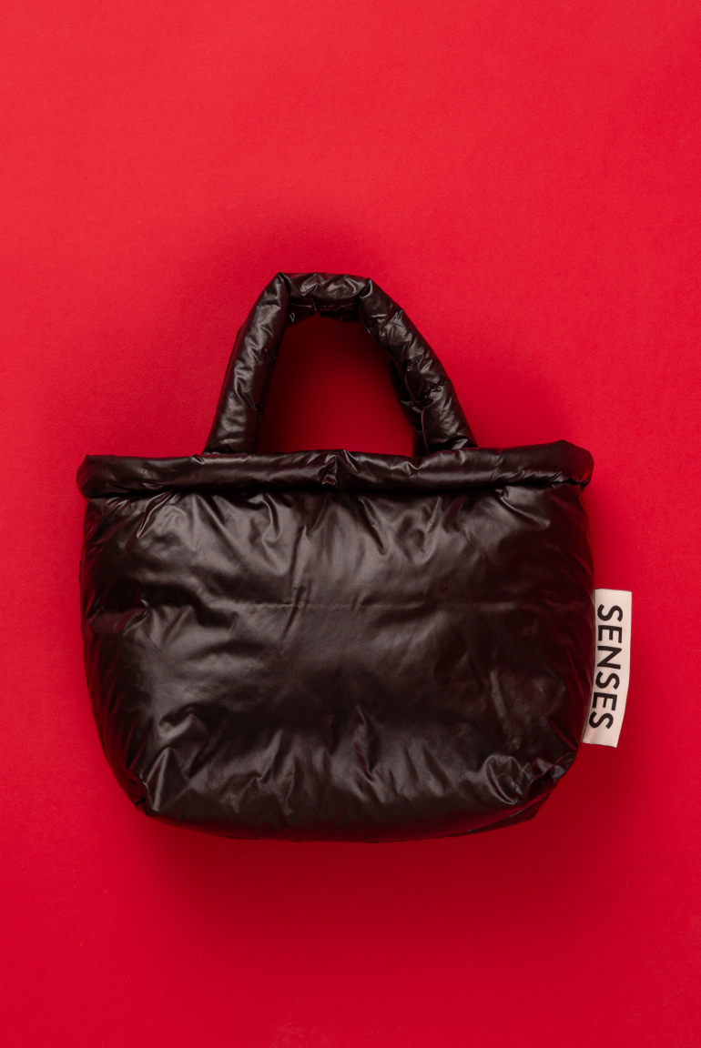 Puffer Tote Bag AD:NI Small black