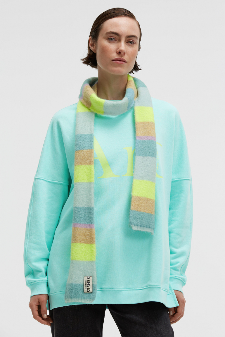 Schal AVA:LON mit buntem Streifen-Design multi color