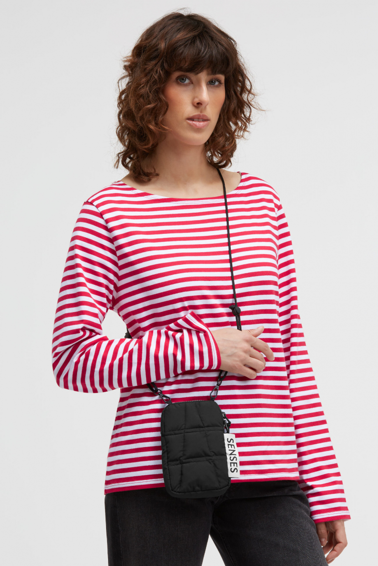 Smartphone Puffer Bag A:NE mit Kordel  black