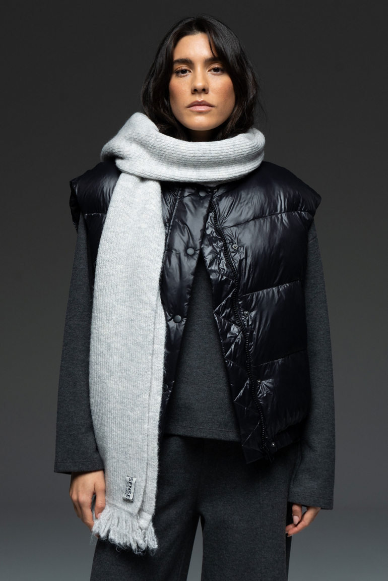 Steppweste OW:E Oversized black