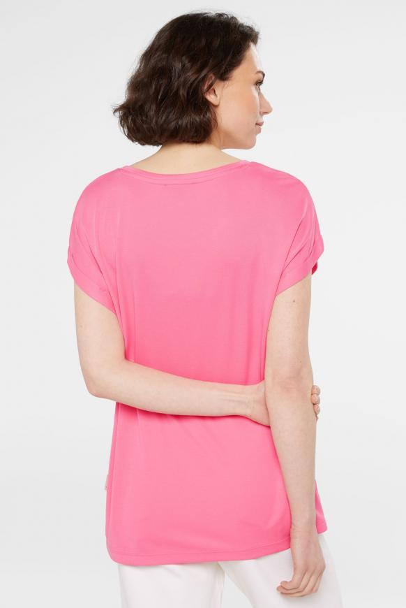 Ärmelloses Shirt mit Rundhalsausschnitt soft pink