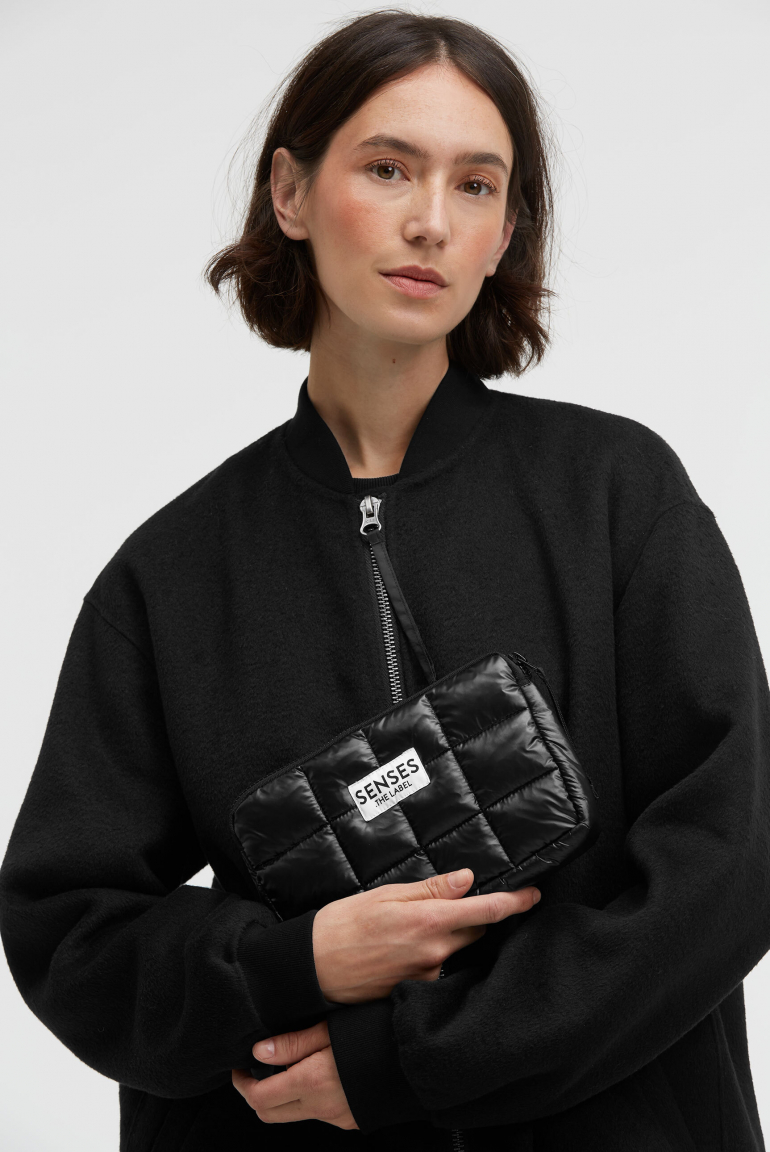 Puffer Beauty Bag ALLI:SON black