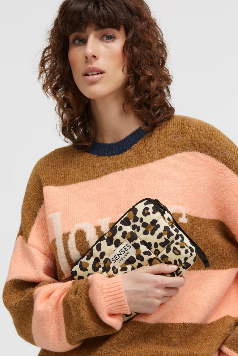 Puffer Beauty Bag ALLI:SON leo