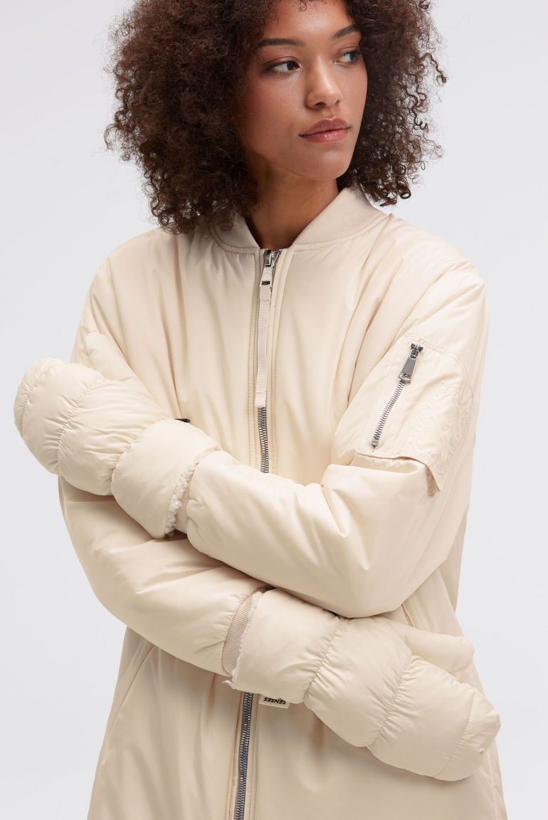 Puffer Gloves AL:VARO buttercream