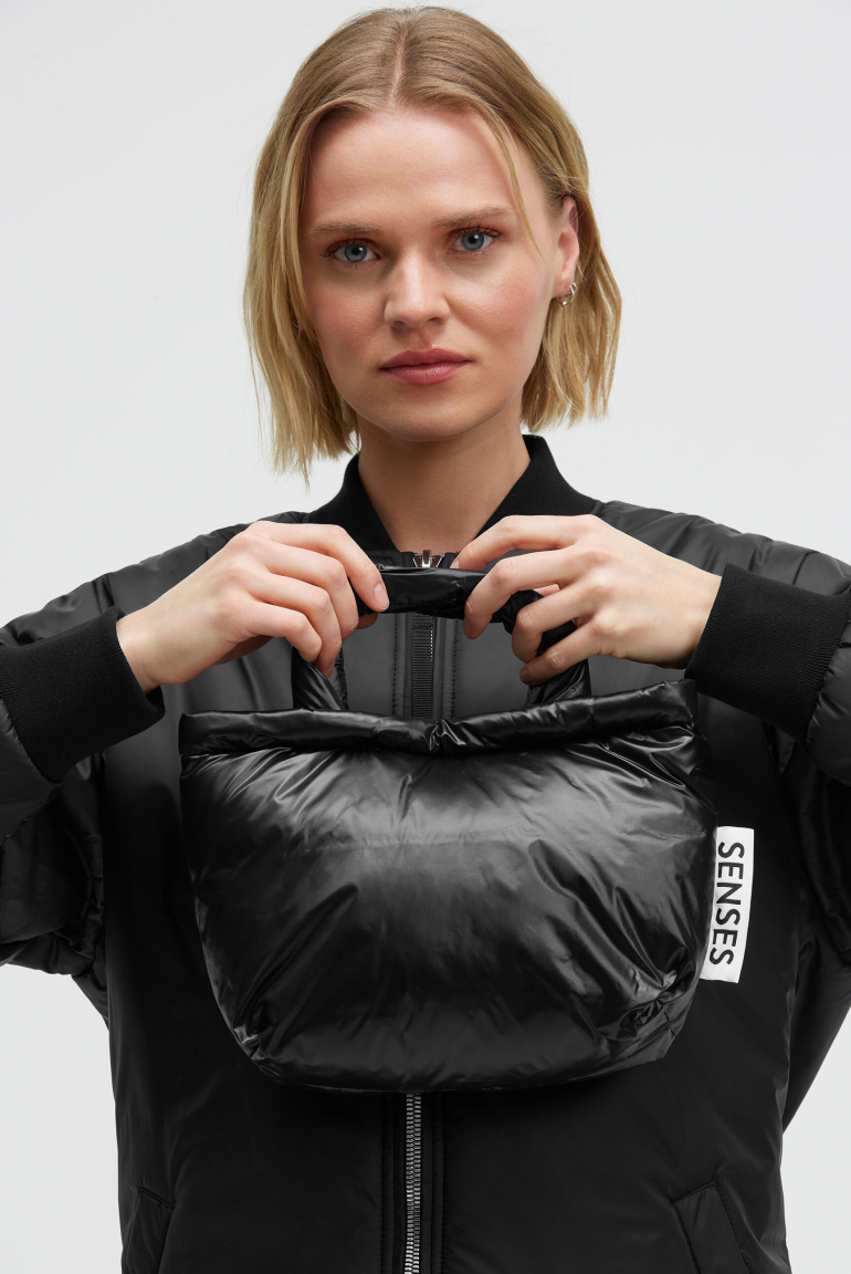 Puffer Tote Bag AD:NI Small black
