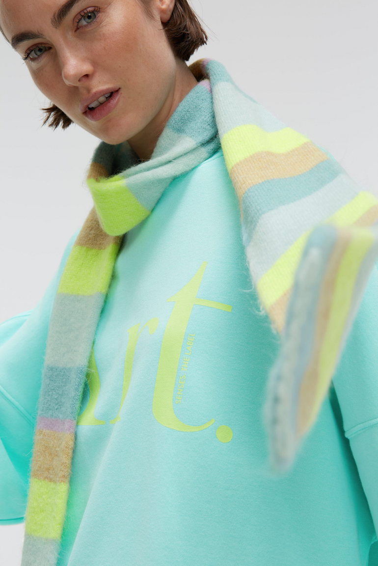 Schal AVA:LON mit buntem Streifen-Design multi color