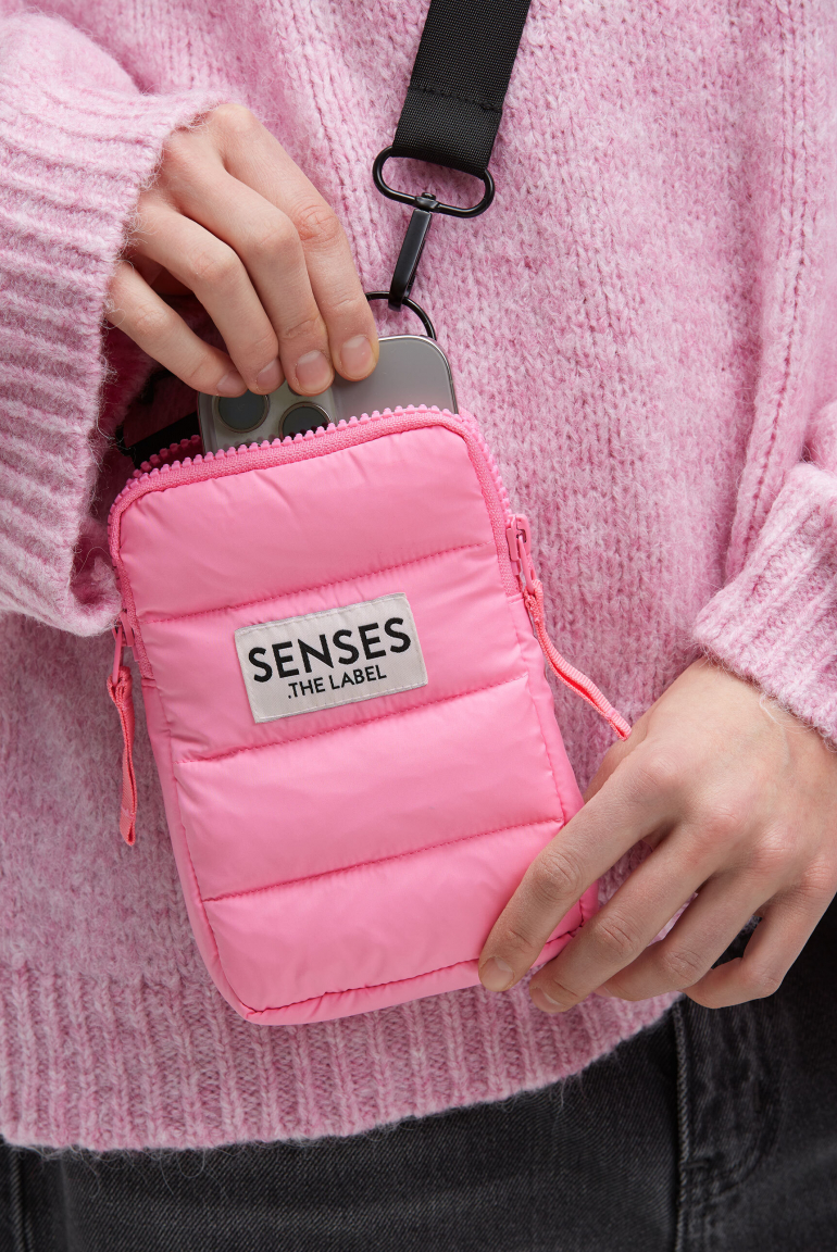 Smartphone Puffer Bag AR:TI rose pink