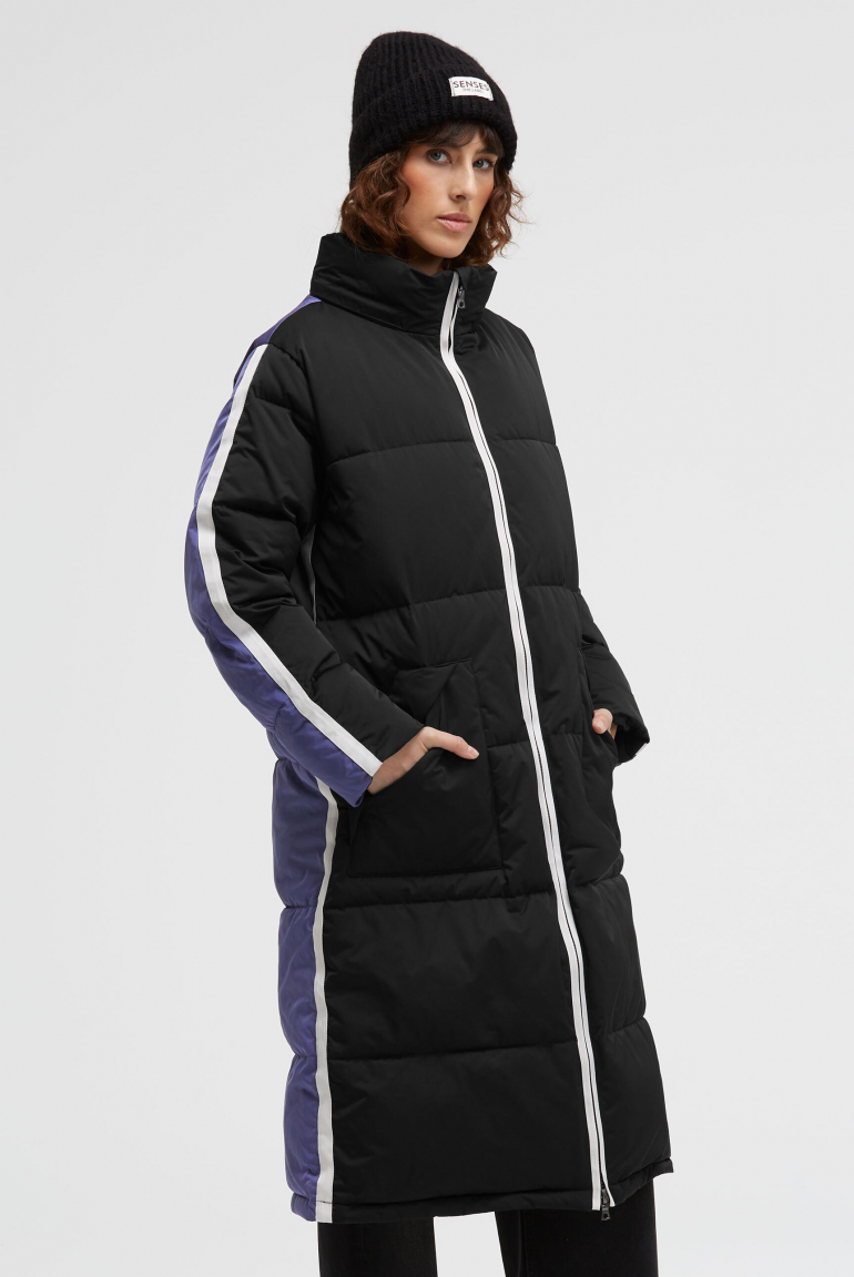 Sportive Steppjacke OKLA:HOMA im Colour-Design black