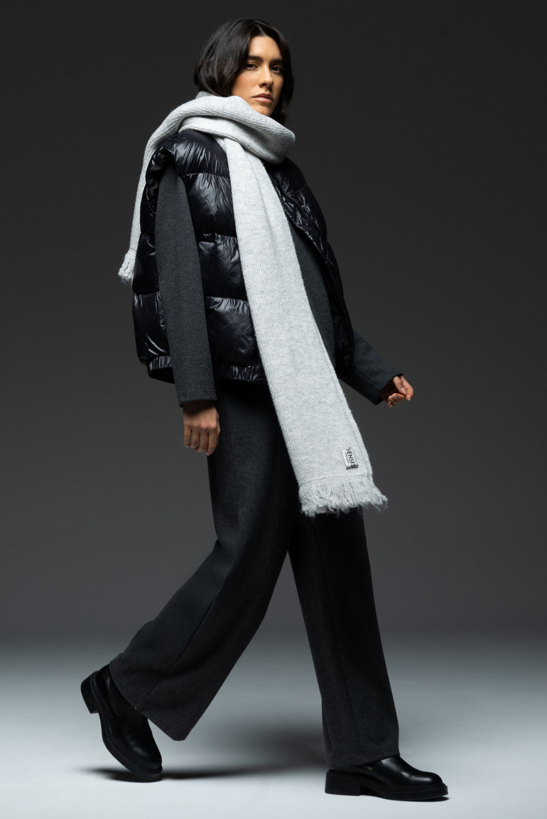 Steppweste OW:E Oversized black