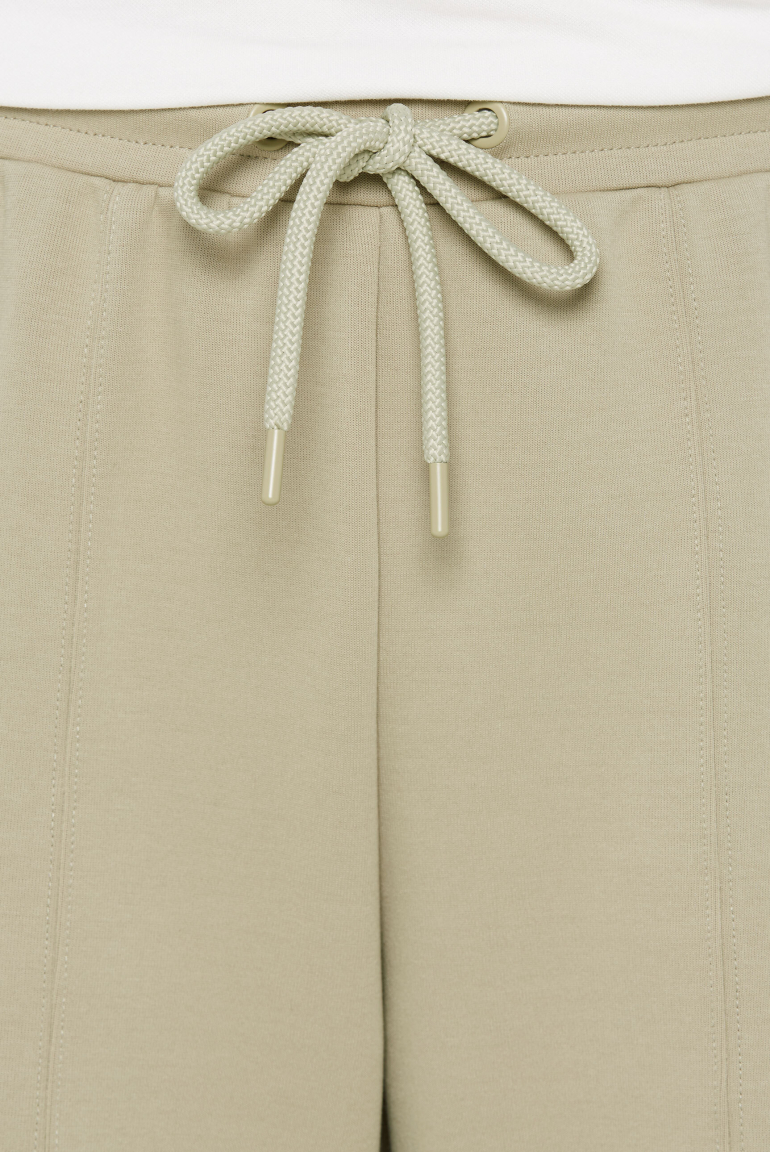 Weite Hose PIP:PA aus Interlock-Jersey light sage