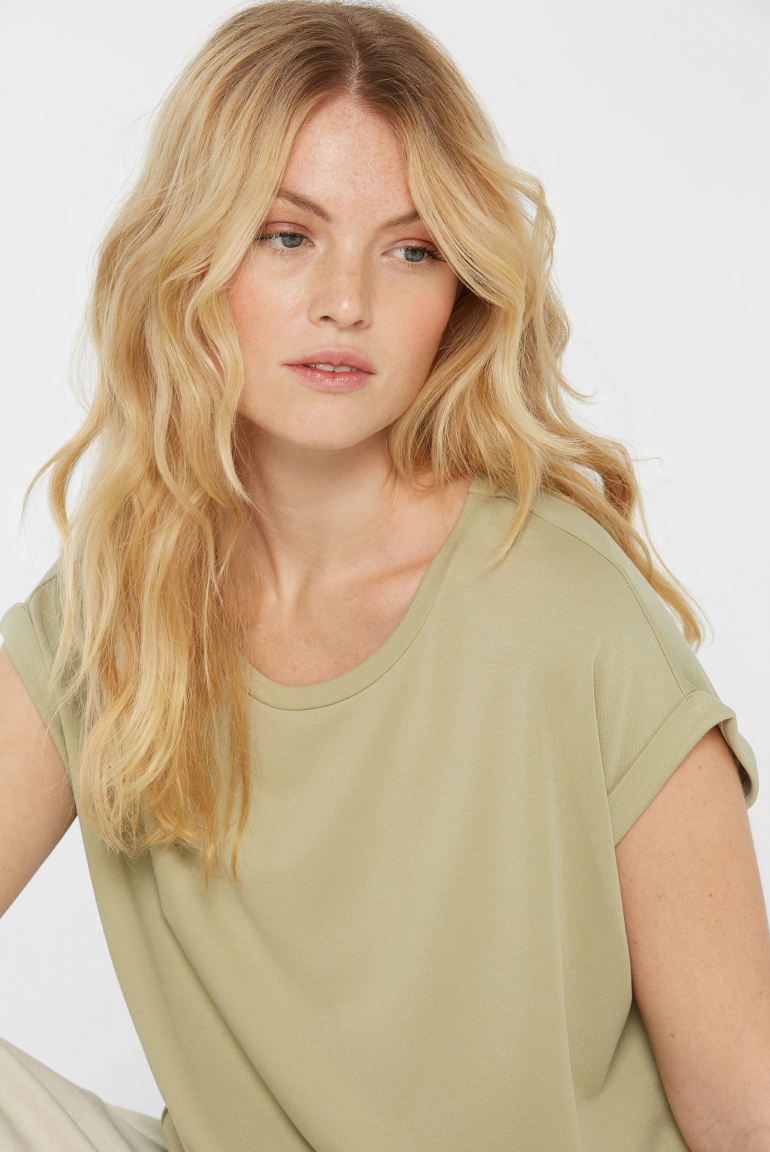 Ärmelloses Shirt TU:NIS aus Modal-Mix