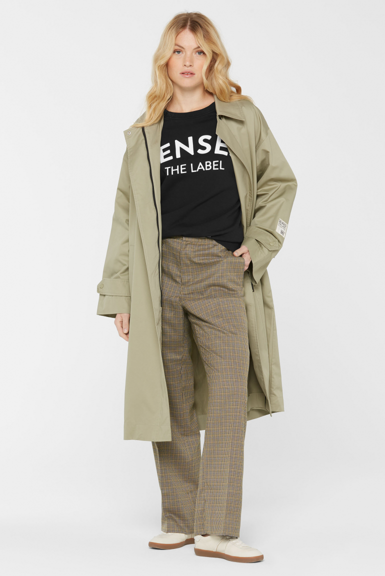 Car Coat ON:TA mit verdecktem Frontzipper