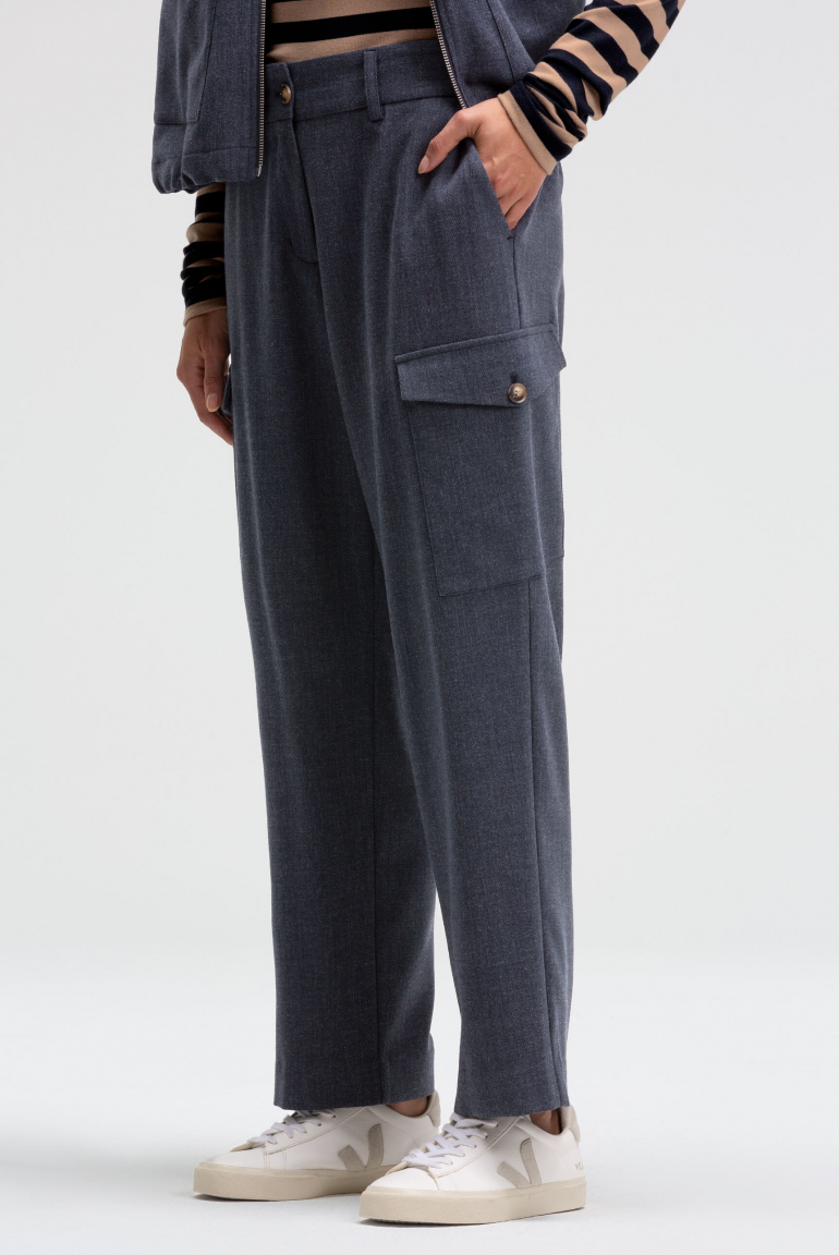 Cargohose PA:CO aus Melange-Twill