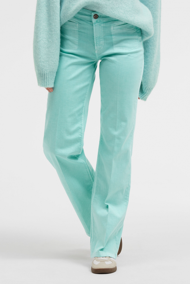 Jeans GU:LIA Mid Rise Flared Leg