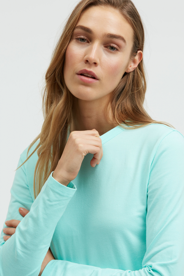 Longsleeve TU:ULA aus Jersey