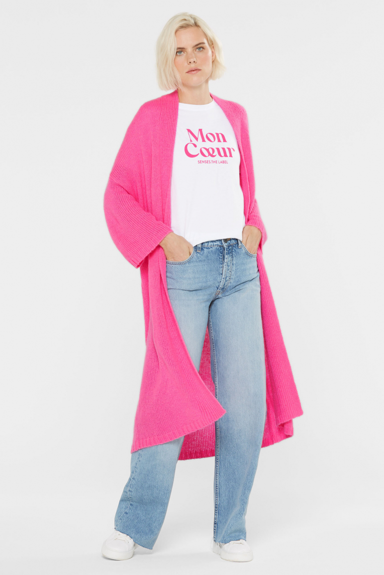 Offener Long Cardigan KAL:LIE mit weitem Arm