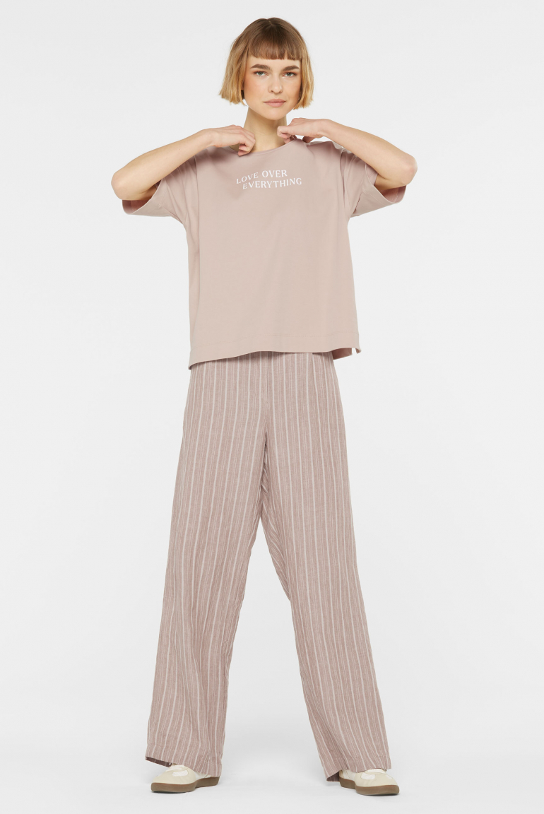 Oversized Boxy-T-Shirt mit Print