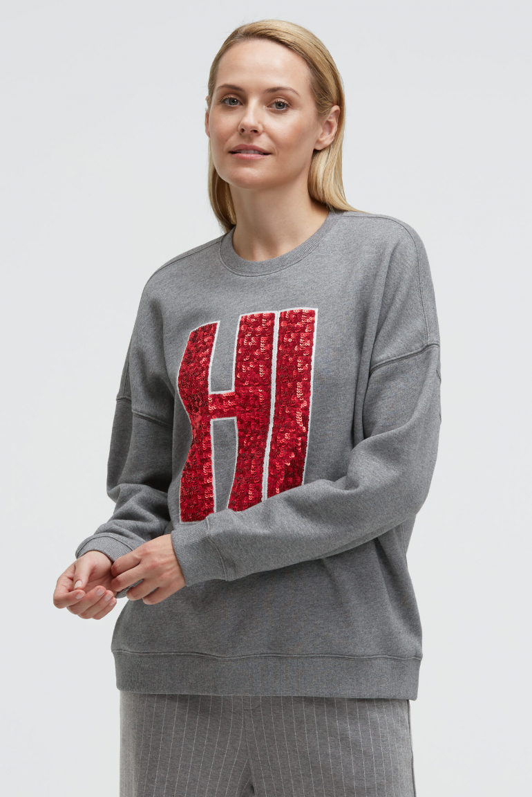 Sweatshirt SEL:MA mit Artwork