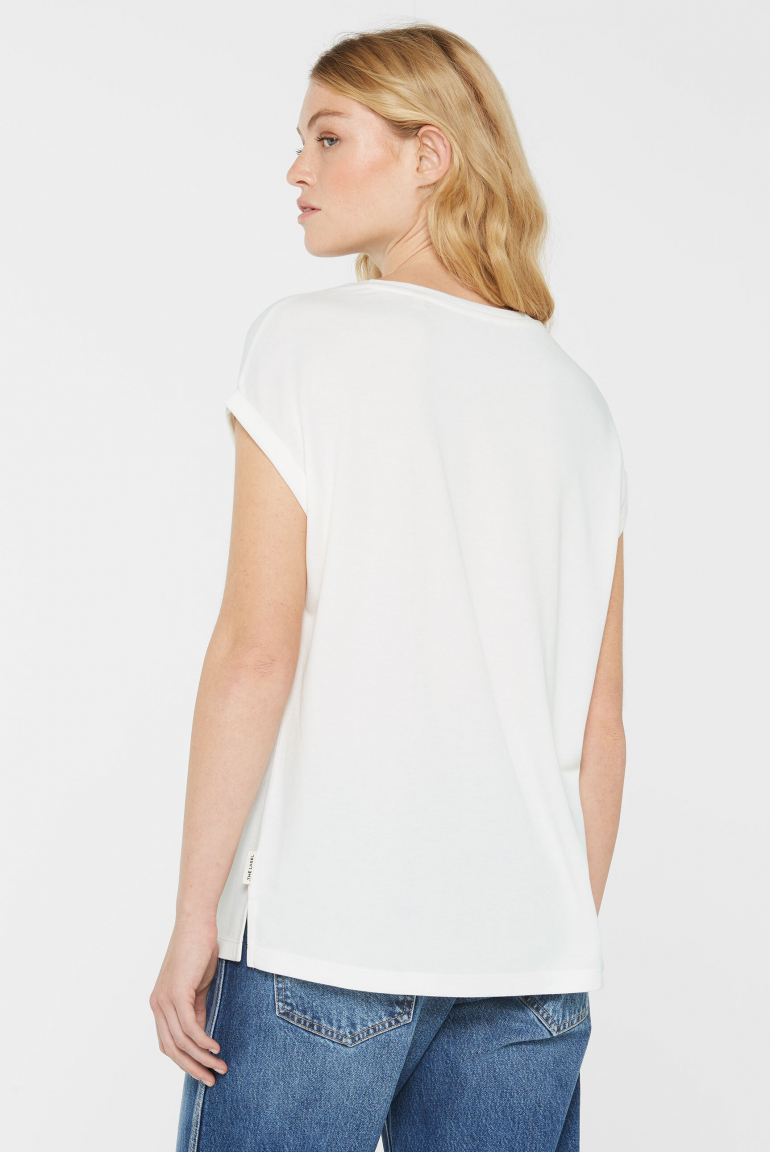 Ärmelloses Shirt TU:NIS aus Modal-Mix