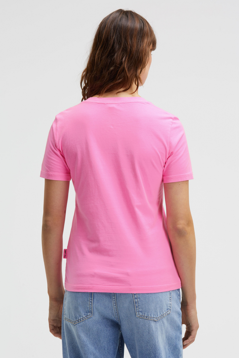 Basic T-Shirt TA:VI mit V-Ausschnitt