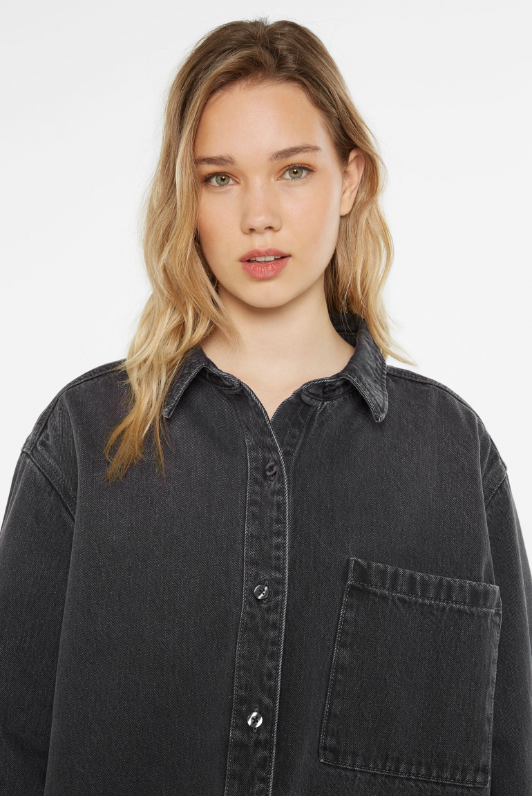 Blusenjacke aus Denim