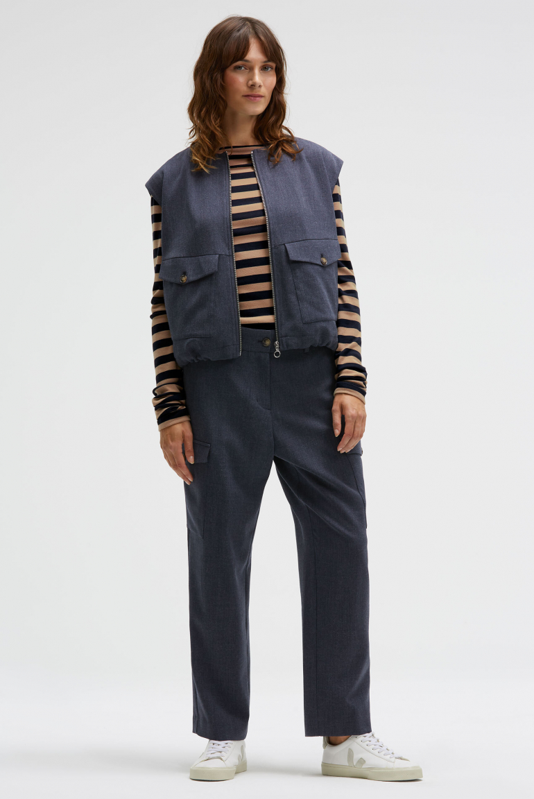 Cargohose PA:CO aus Melange-Twill