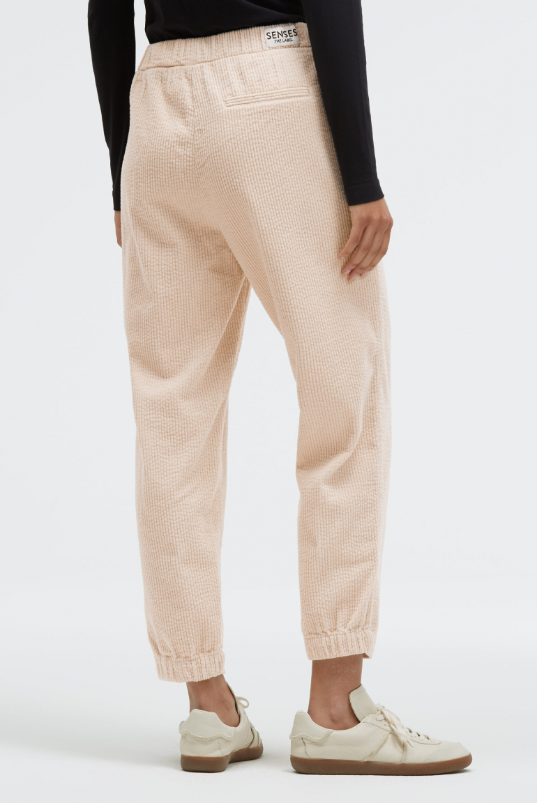 Cordhose PU:NE im Jogpants-Stil