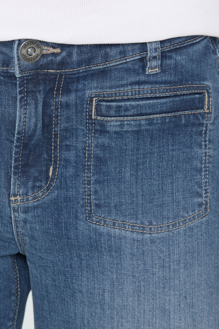 Jeans GU:LIA Mid Waist Flared Leg