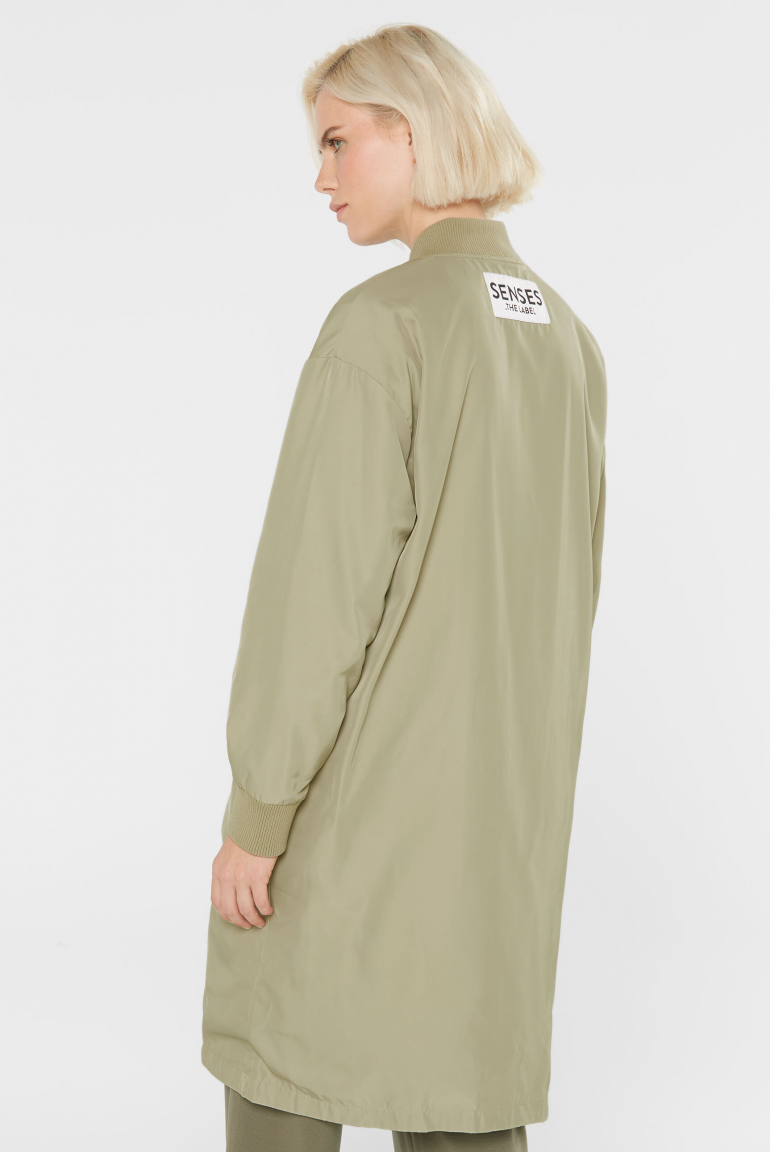 Lange Jacke O:HIO im Blouson-Stil