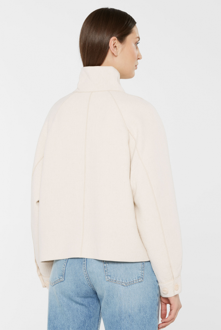 Moderne Kurzjacke O:KI aus Woll-Mix