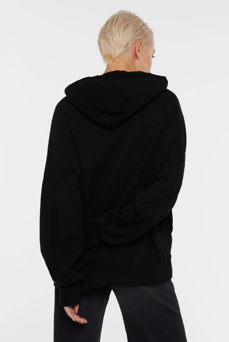 Oversized Hoodie SUN:NY mit Logo Artwork
