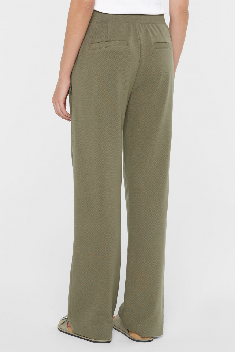 Stilvolle Trackpants POR:TO aus elastischer Strukturware