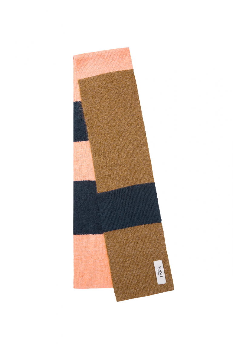 Strickschal A:LM mit Colour-Blocking